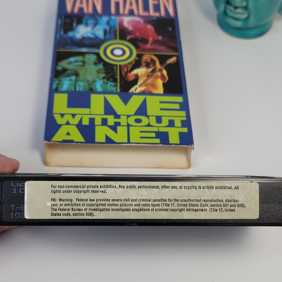 Van Halen VHS Video Cassette Tape Rare - Picture 7 of 9